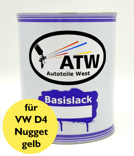 Autolack für VW D4 Nuggetgelb